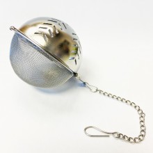 Combo Ball Infuser 2.5" x 4.5" for Tea, Herb & Spice